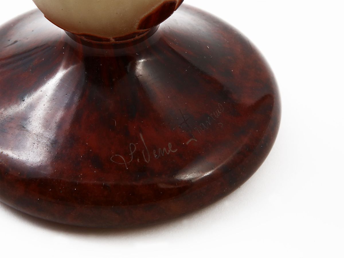 Vaso Schneider le Verre Français Decoro Vigne