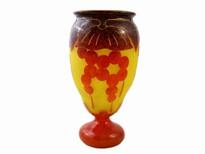 Vaso le Verre Français Decoro Groseilles