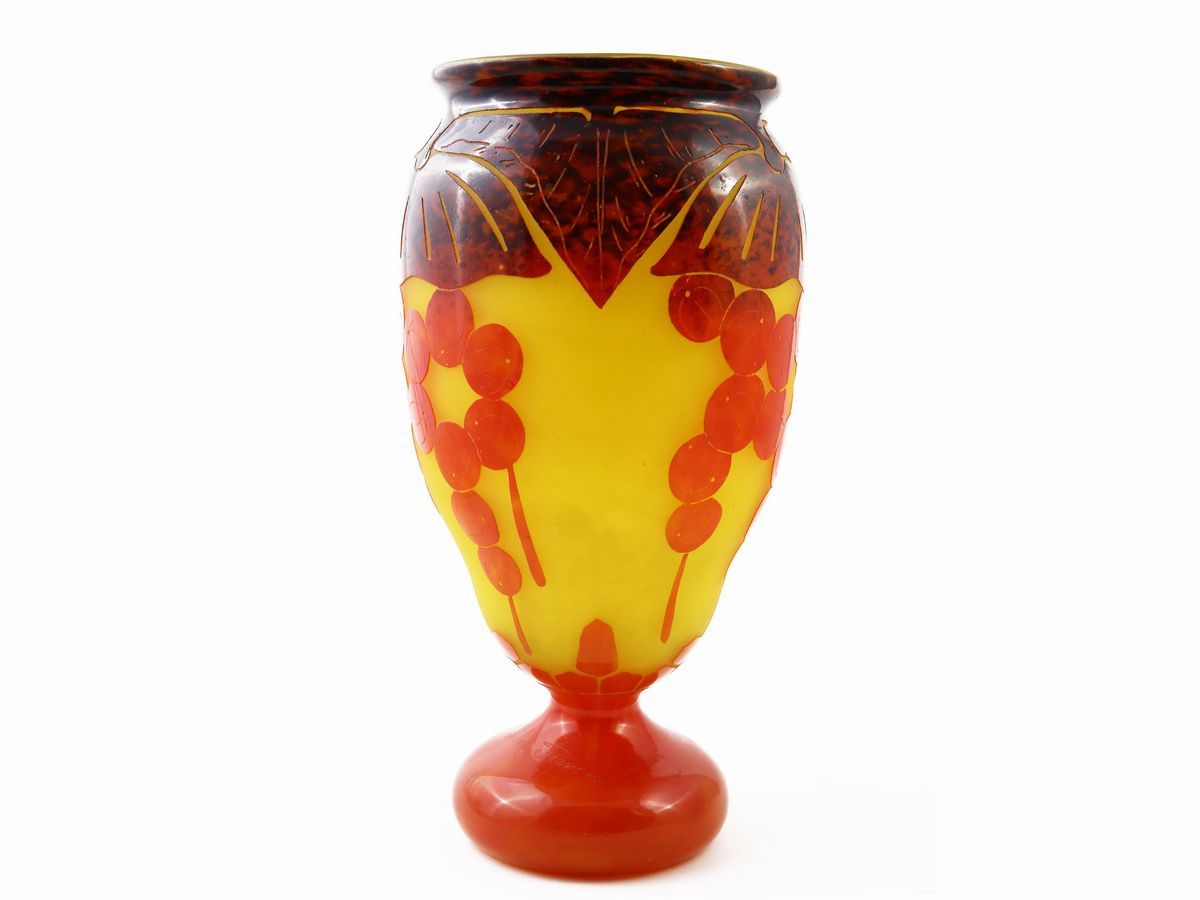 Vaso le Verre Français Decoro Groseilles