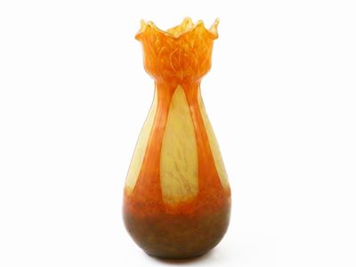 Vaso le Verre Français Decoro Sconosciuto