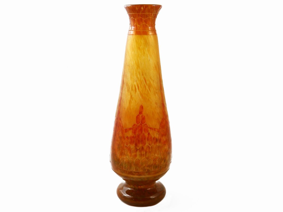 Vaso le Verre Français Decoro Tortues