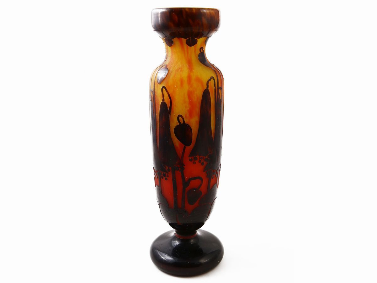 Vaso le Verre Français Decoro Campanules