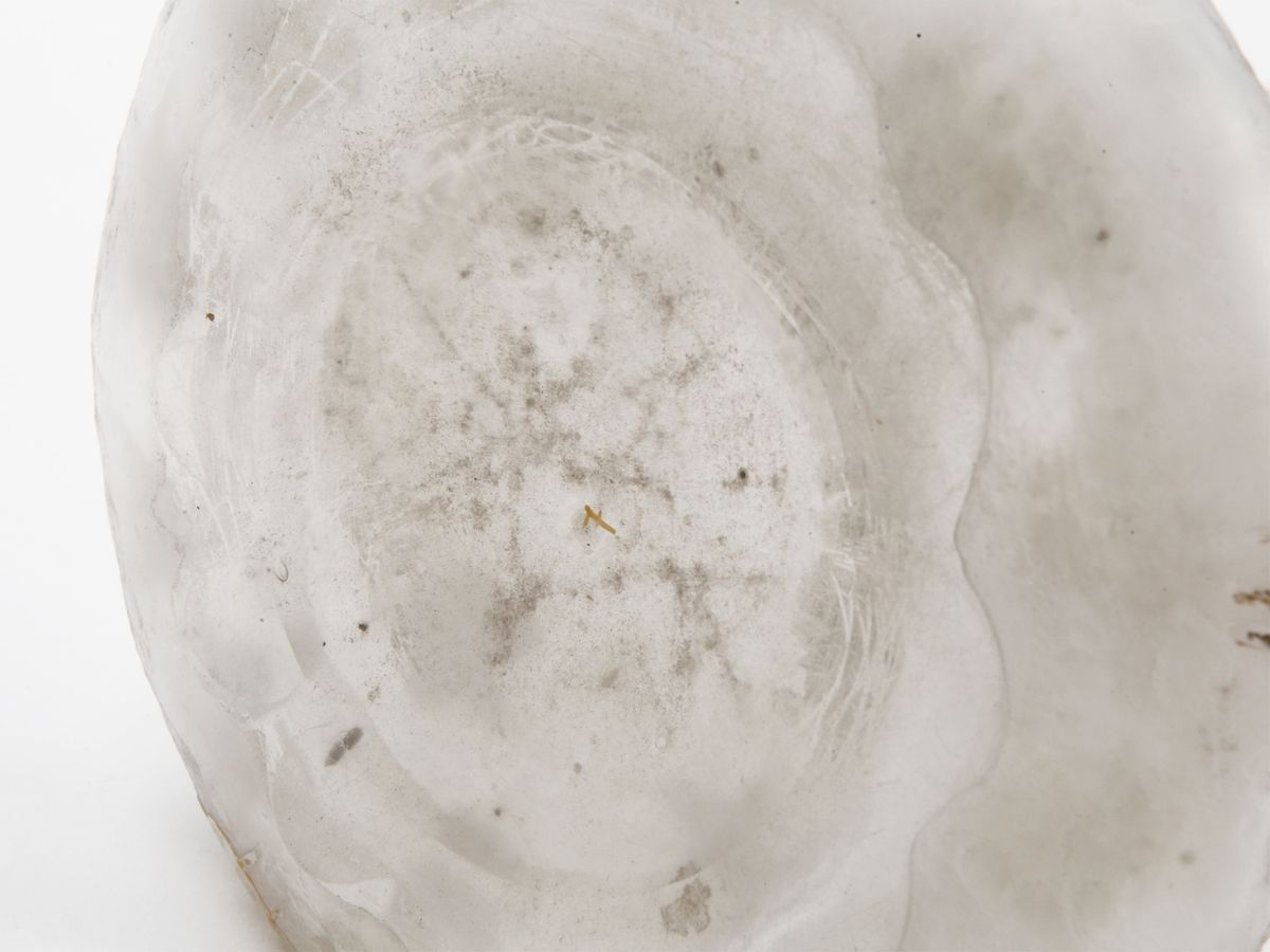 Vaso Legras in Vetro Ghiacciato
