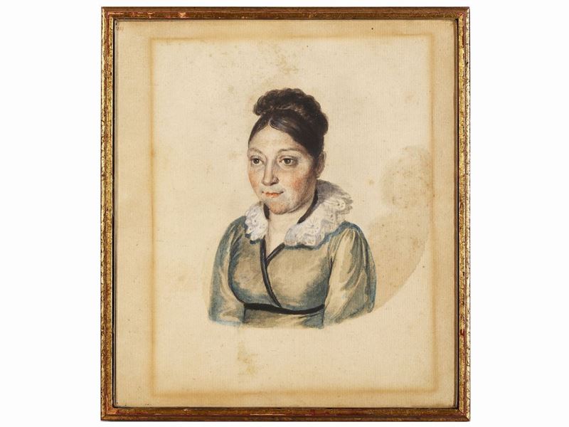 Scuola Inglese del XIX Secolo - Ritratto Femminile