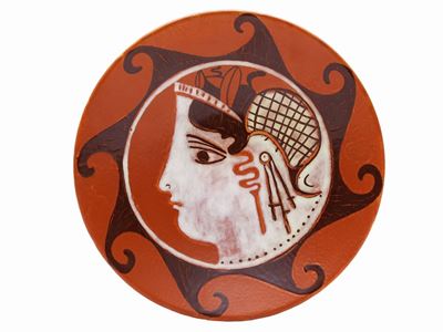 Piatto da Parata in Ceramica, Istituto D'arte Faenza