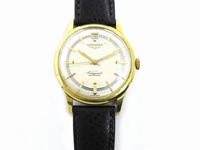 Orologio da Polso per Uomo in Oro Giallo Longines Conquest