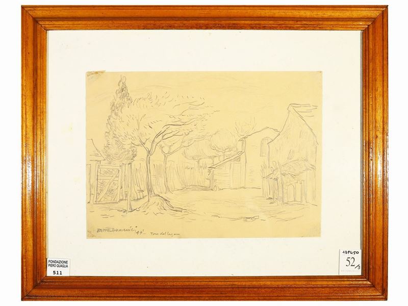Beppe Domenici - Paesaggi 1947