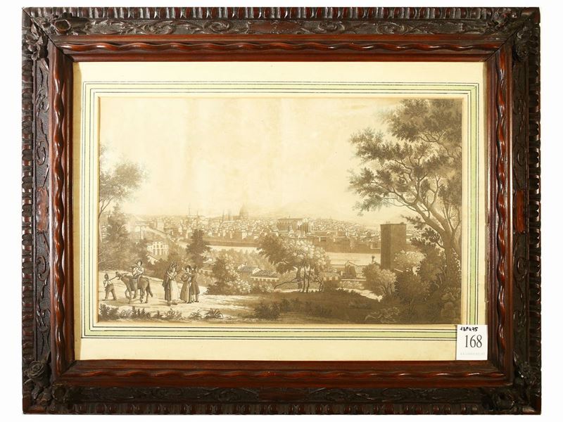Veduta di Firenze da San Miniato