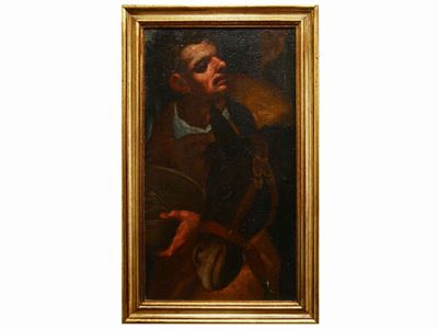 Figura Maschile con Asino