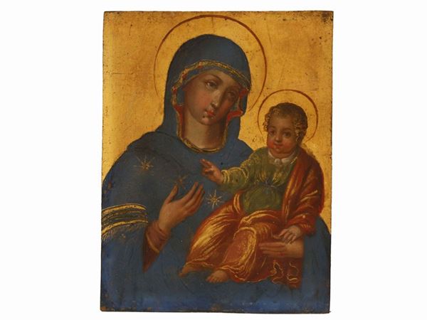 Maniera della pittura gotica - Madonna with Child
