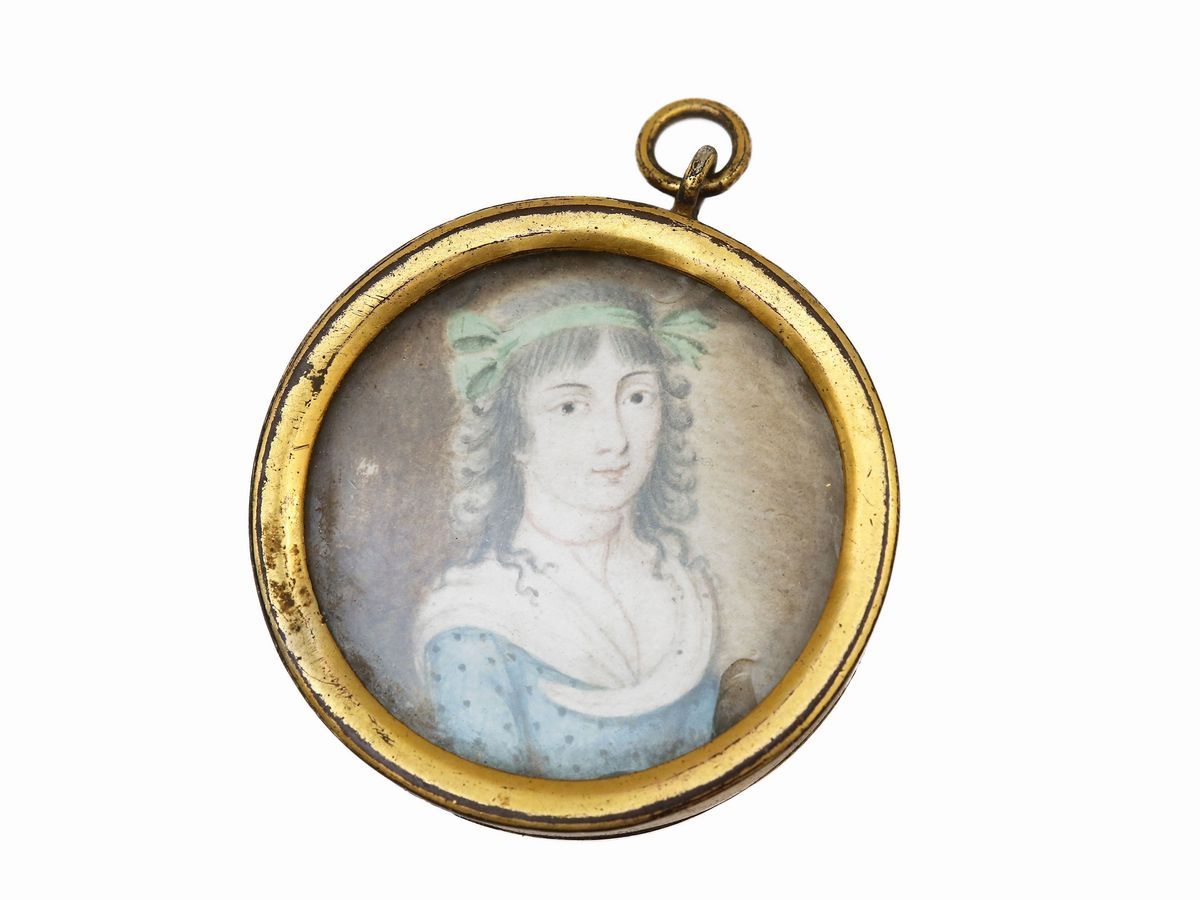 Scuola Francese - Ritratto di Gentiluomo e Ritratto Femminile