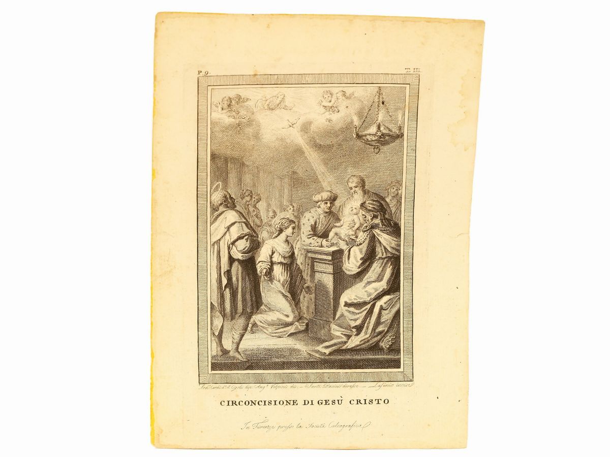 Carlo Lasinio - Compendio della Vita di Gesù Cristo Estratto dai Ss: Evangelisti