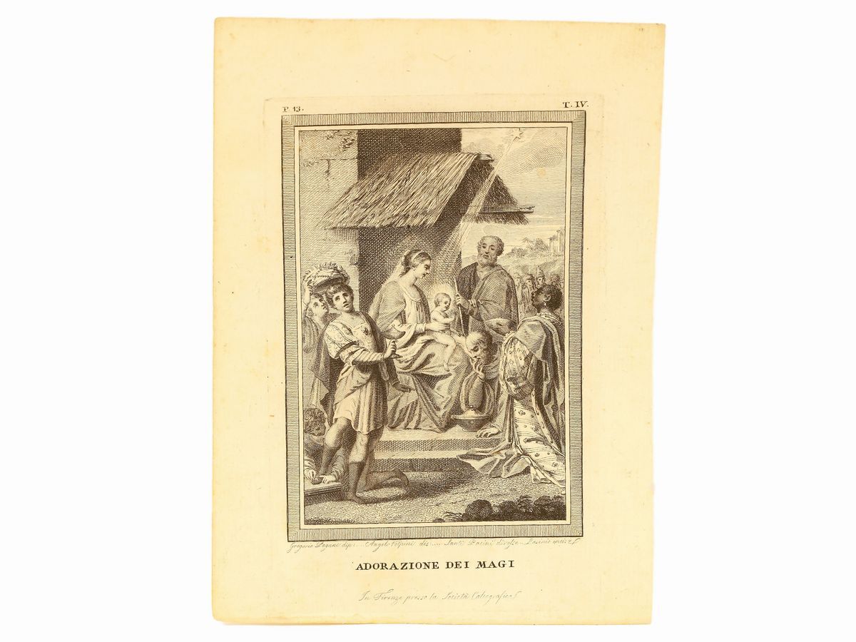 Carlo Lasinio - Compendio della Vita di Gesù Cristo Estratto dai Ss: Evangelisti