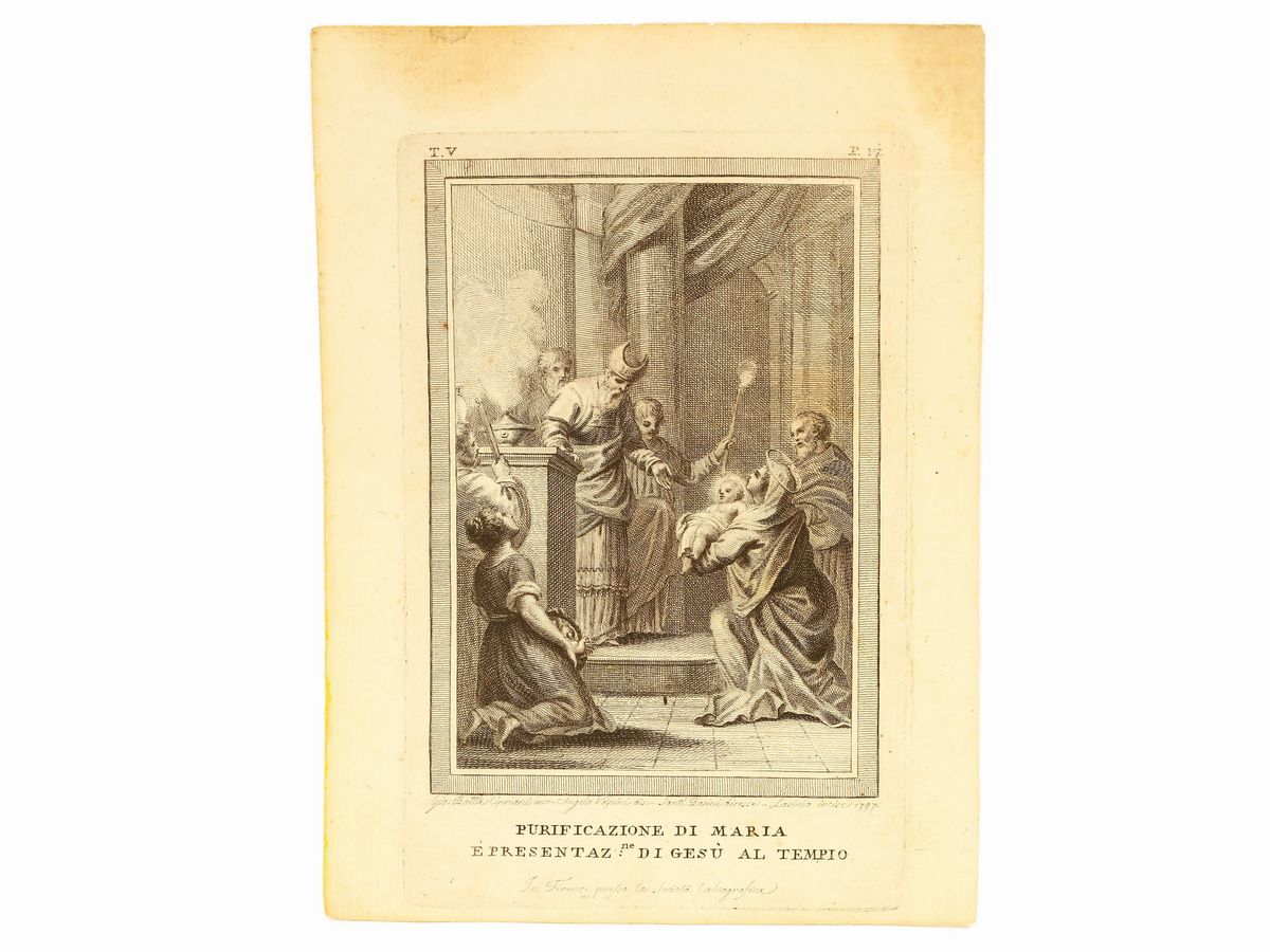 Carlo Lasinio - Compendio della Vita di Gesù Cristo Estratto dai Ss: Evangelisti