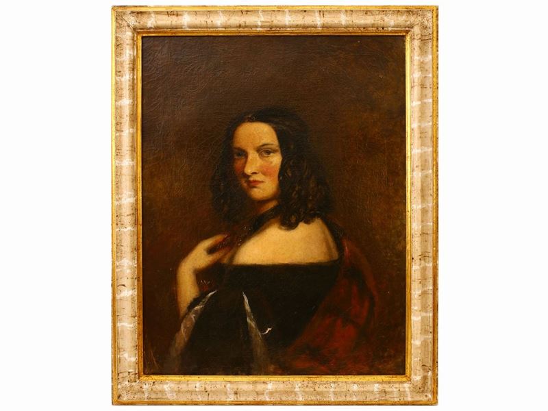 Cerchia di Arnold Böcklin, Fine del XIX Secolo - Ritratto Femminile