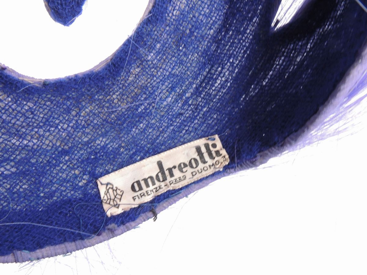 Due Cappellini in Tulle, Seta e Piume, Andreotti Firenze