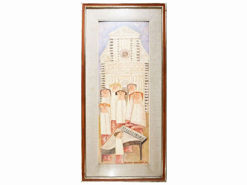 Adorno Bonciani - Concerto a Santa Croce 1966