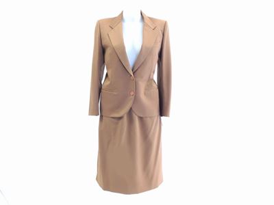 Completo in Lana Marrone, Salvatore Ferragamo