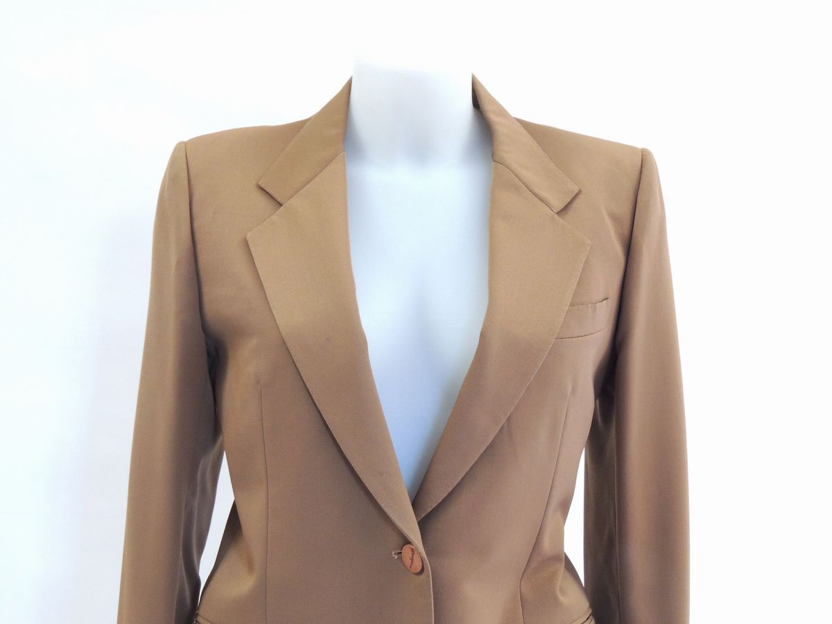 Completo in Lana Marrone, Salvatore Ferragamo