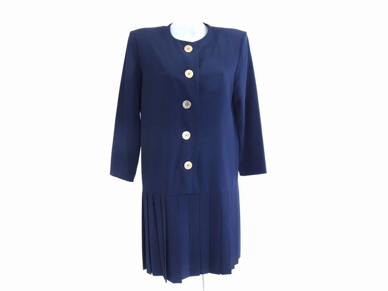 Abito in Lana Blu, Givenchy