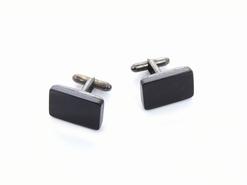 Paio di Gemelli in Argento ed Ebano, Gucci