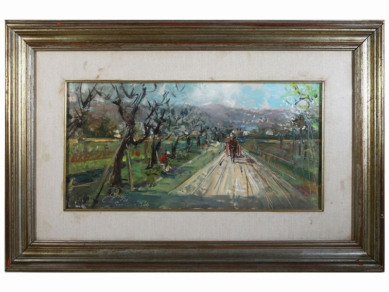 Sergio Cirno Bissi - Campagna Toscana 1966