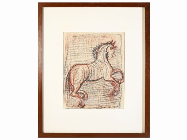 Magdalena Radulescu : Horse  - Auction Modern and Contemporary Art - Maison Bibelot - Casa d'Aste Firenze - Milano