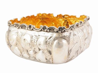 Cestino da Frutta in Argento Braganti Firenze