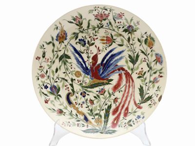 Piatto in Ceramica, Zsolnay-pecs