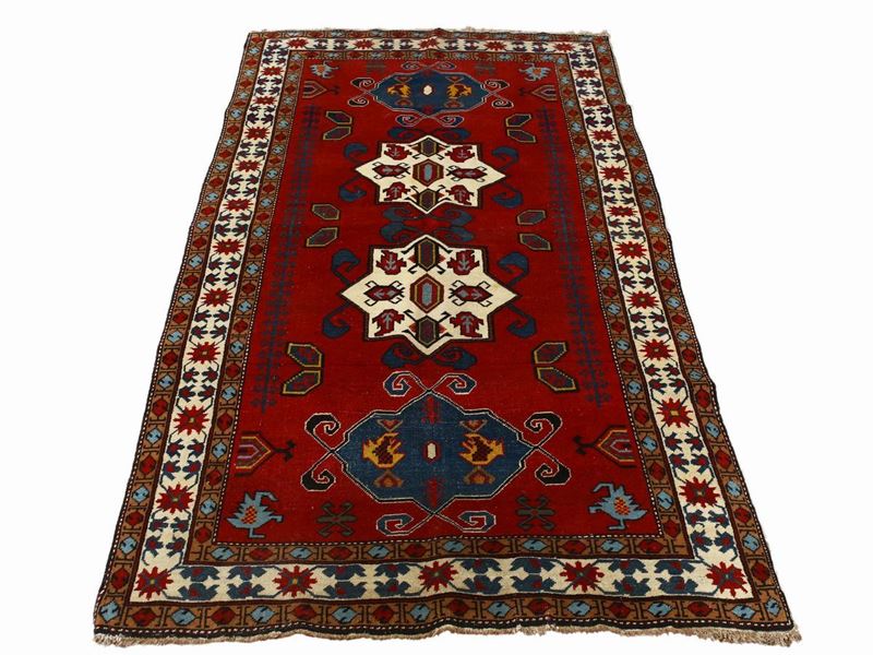 Tappeto Kazak Ghazny di Vecchia Manifattura