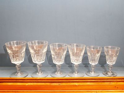 Set di Bicchieri in Cristallo, Baccarat