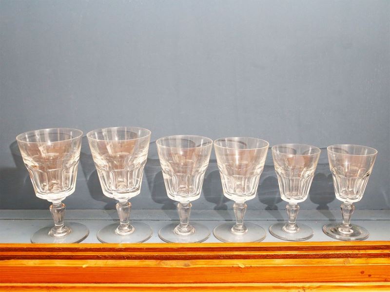 Set di Bicchieri in Cristallo, Baccarat