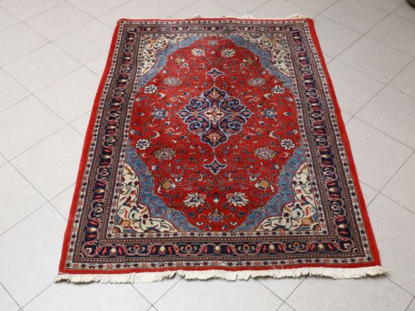 Coppia di tappeti persiani Kashan