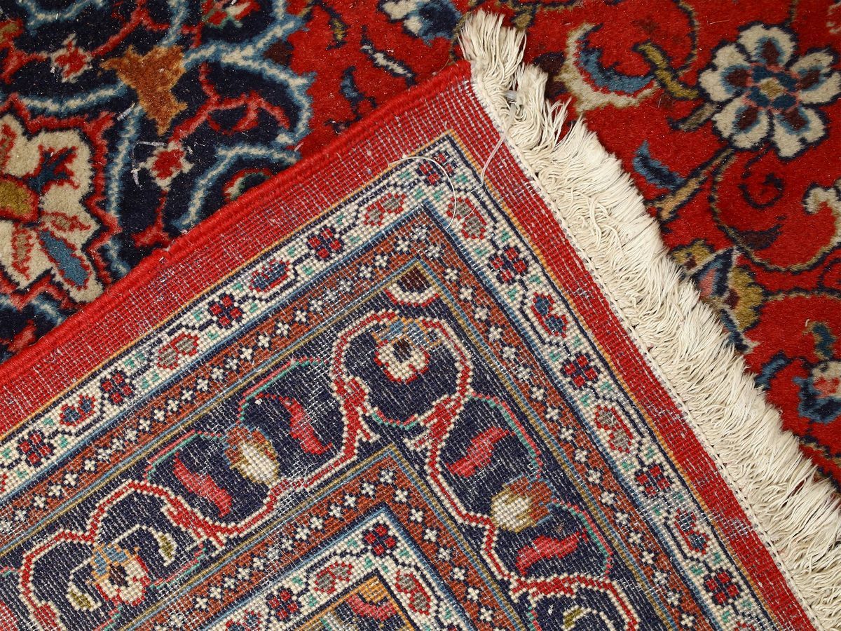 Coppia di Tappeti Persiani Kashan