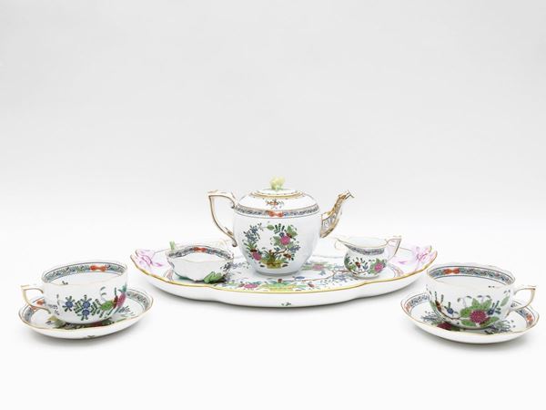 Tete a tete tea service in Herend porcelain