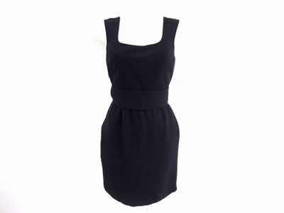 Mini Abito in Seta Nera, Thierry Mugler Paris
