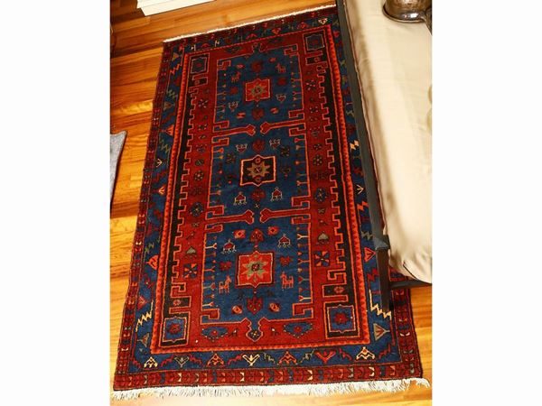Old manufacture Caucasian carpet