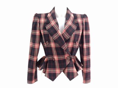 Giacca in Lana Scozzese, Valentino Boutique