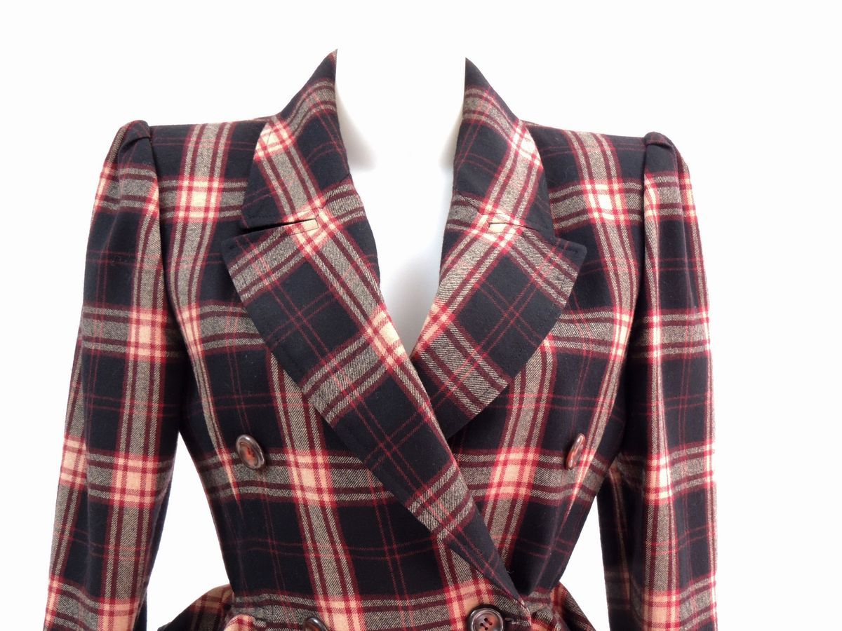 Giacca in Lana Scozzese, Valentino Boutique