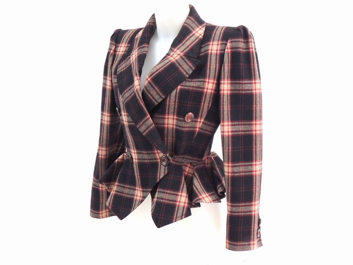 Giacca in Lana Scozzese, Valentino Boutique