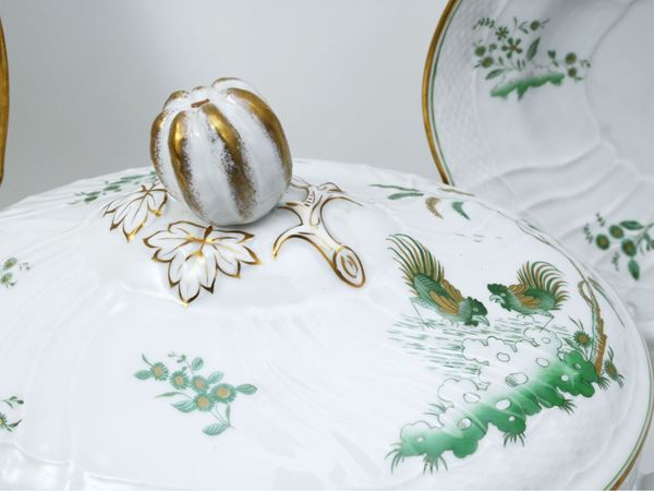 Served in polychrome porcelain, Richard Ginori, Manifattura di