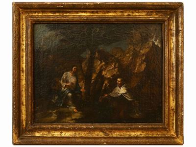 Apparizione di Cristo Ad un Santo Carmelitano