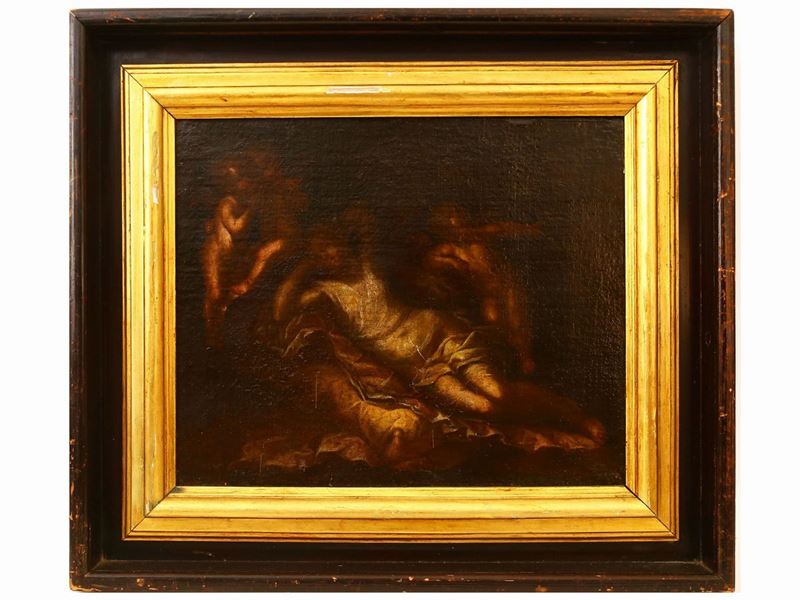 Scuola Veneta del XVII Secolo - Antiope Addormentata