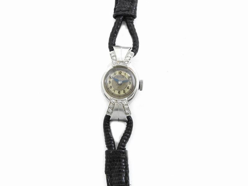 Orologio da Polso per Donna Bhoa in Platino con Diamanti