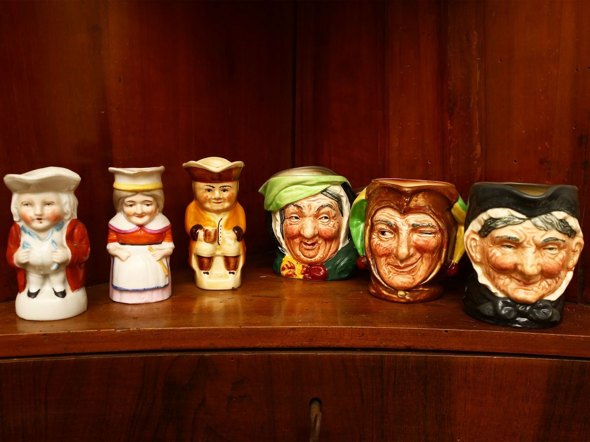 Collezione di Boccali Teiere in Terraglia