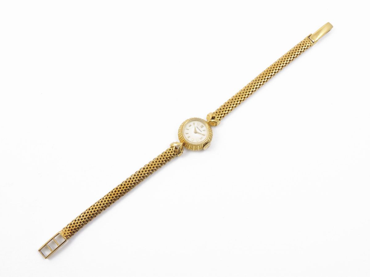 Orologio da Polso per Donna Movado in Oro Giallo
