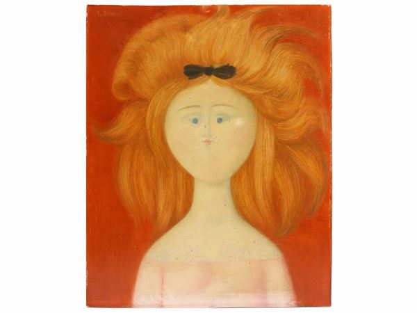 Antonio Bueno - Portrait of a girl, late sixties
