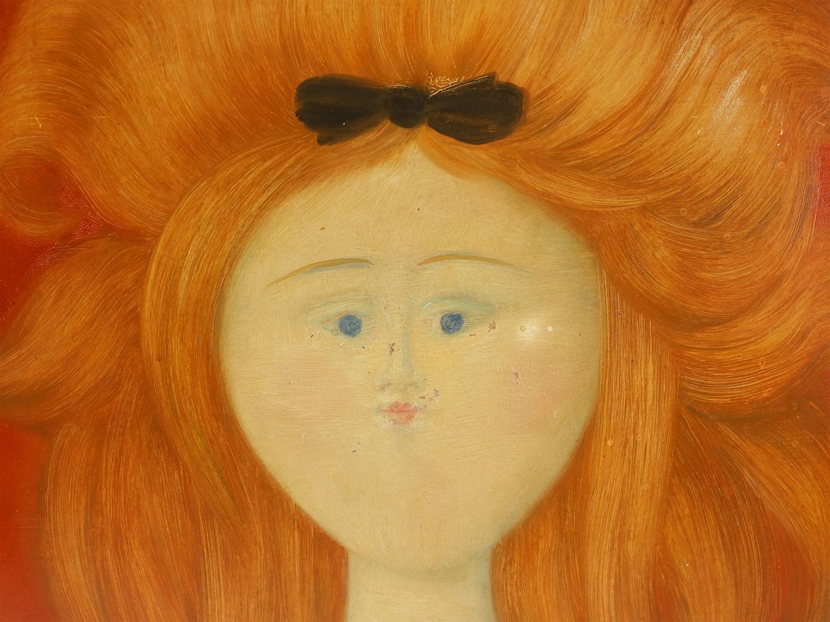 Antonio Bueno - Ritratto di Ragazza, Fine Anni Sessanta