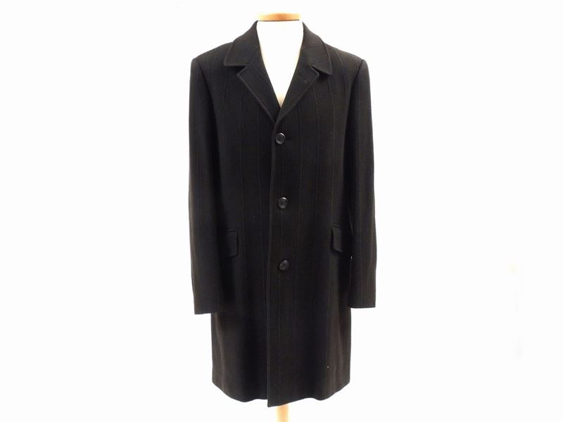 Cappotto in Lana e Cashmere Marrone, Etro