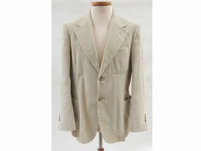 Completo da Uomo in Velluto a Coste Beige, Yves Saint Laurent